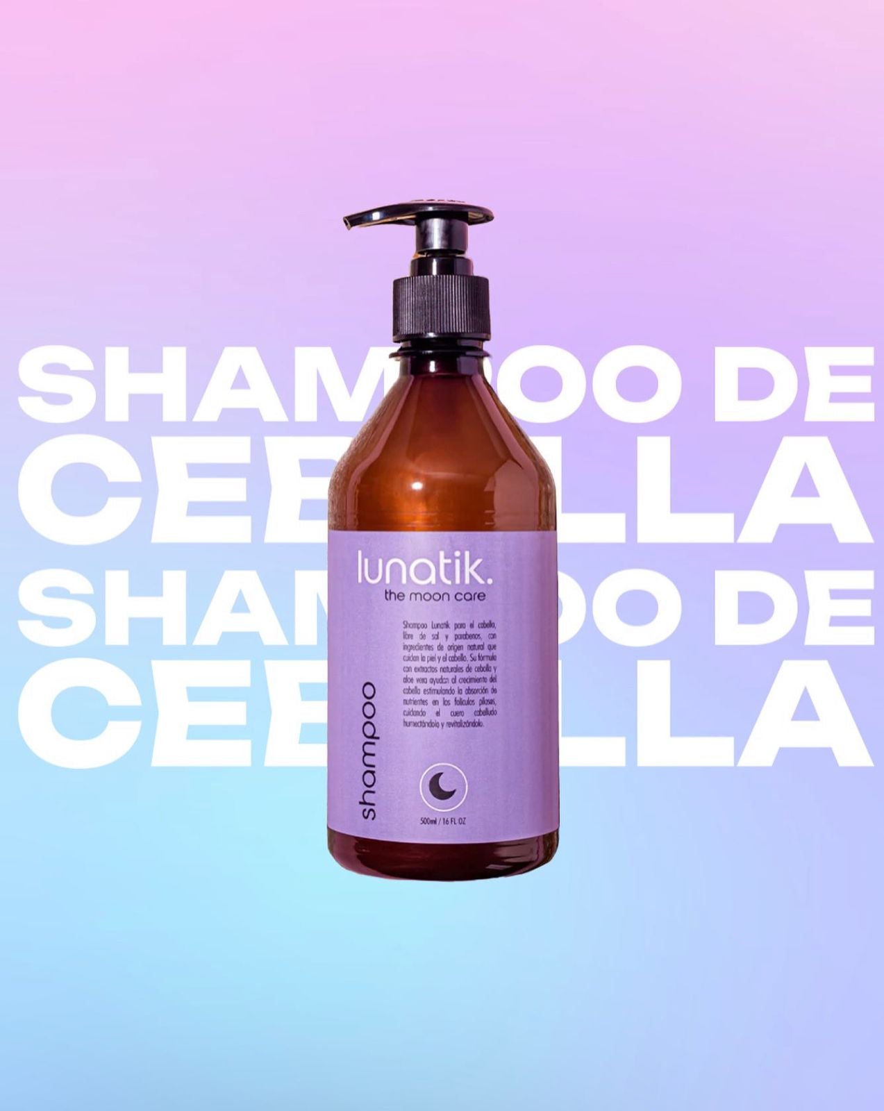 Shampoo de cebolla 500 ML